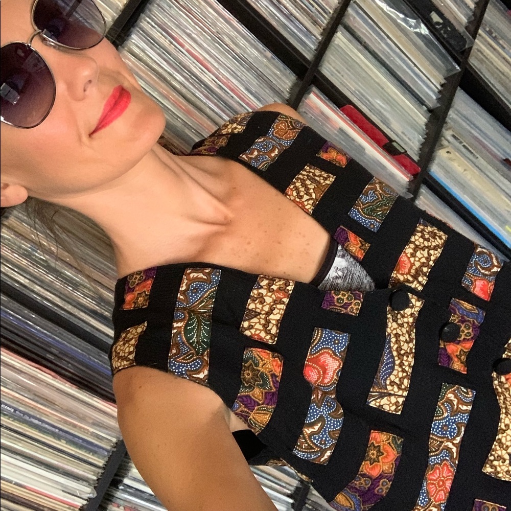 Hippie Patchwork Vintage Vest - image 6